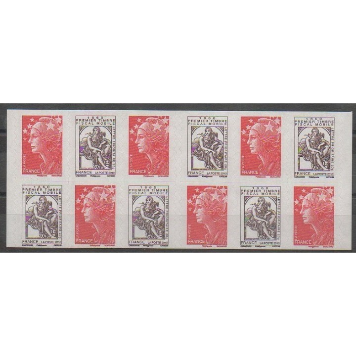 Timbres - France - Autoadhésifs - 2010 - No C1519