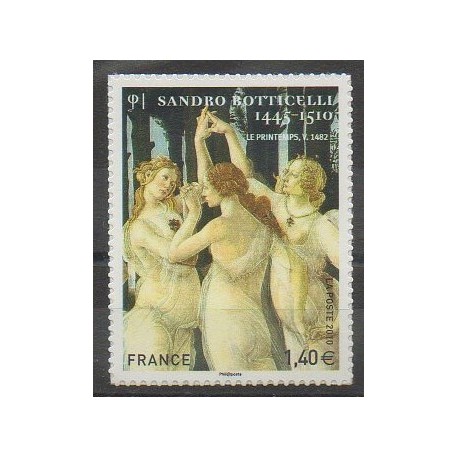 France - Self-adhesive - 2010 - Nb 509 - Paintings