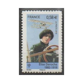 Stamps - France - Self-adhesive - 2010 - Nb 485 - Planes