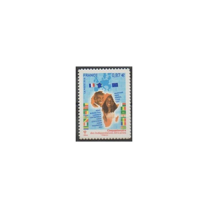 Timbres - France - Autoadhésifs - 2010 - No 472 - Histoire