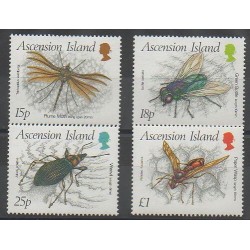 Ascension - 1989 - No 478/481 - Insectes
