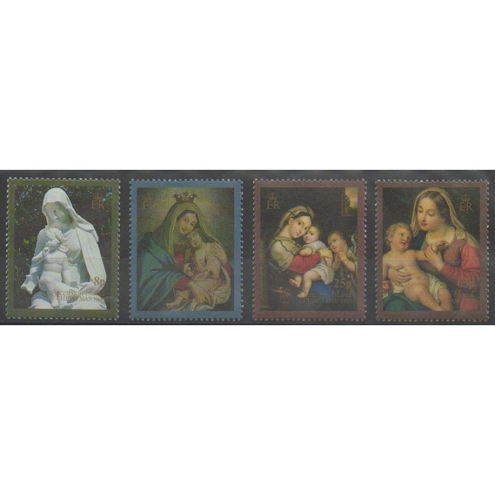 Timbres - Ascension - 1990 - No 513/516 - Noël