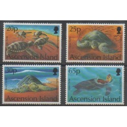 Ascension Island - 1994 - Nb 606/609 - Reptils