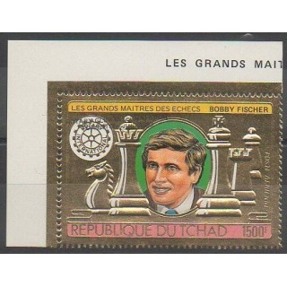 Timbres - Tchad - 1983 - No PA270 - Échecs