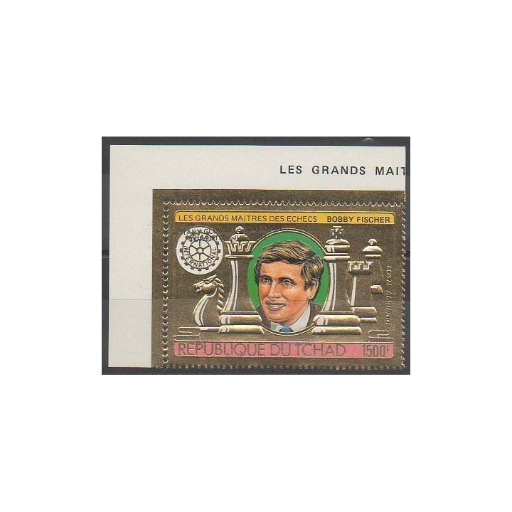 Timbres - Tchad - 1983 - No PA270 - Échecs