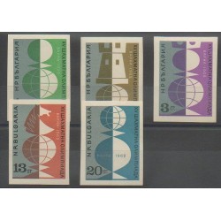 Bulgarie - 1962 - No 1142a/1146a - Échecs
