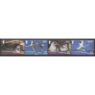 Stamps - Ascension Island - 2011 - Nb 1041A/1041D - Birds - Endangered species - WWF