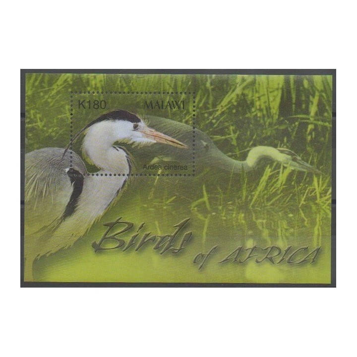 Timbres - Malawi - 2003 - No BF81 - Oiseaux