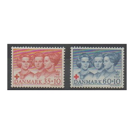 Danemark - 1964 - No 433/434 - Santé ou Croix-Rouge