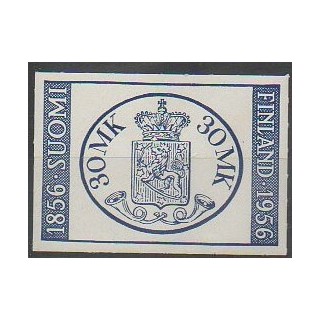 Timbres - Finlande - 1956 - No 439 - Armoiries - Philatélie