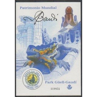 Timbres - Espagne - 2014 - No F4580 - Monuments - Monnaies, billets ou médailles