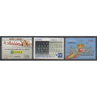 Stamps - Spain - 2014 - Nb 4604/4606