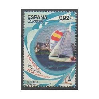 Stamps - Spain - 2014 - Nb 4615 - Boats