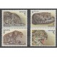 Kirghizistan - 1994 - No 28/31 - Mammifères - Espèces menacées - WWF
