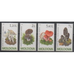 Moldova - 2010 - Nb 607/610 - Mushrooms