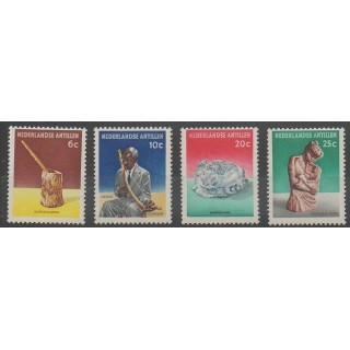 Timbres - Antilles néerlandaises - 1962 - No 311/314