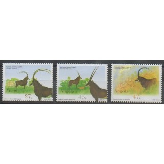 Stamps - Angola - 2003 - Nb 1548/1550 - Mamals