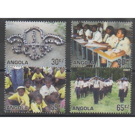 Angola - 2007 - Nb 1619/1622 - Scouts