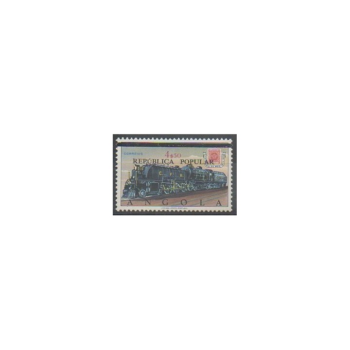 Stamps - Angola - 1980 - Nb 618 - Trains