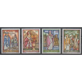Stamps - Vatican - 2007 - Nb 1446/1449 - Pope