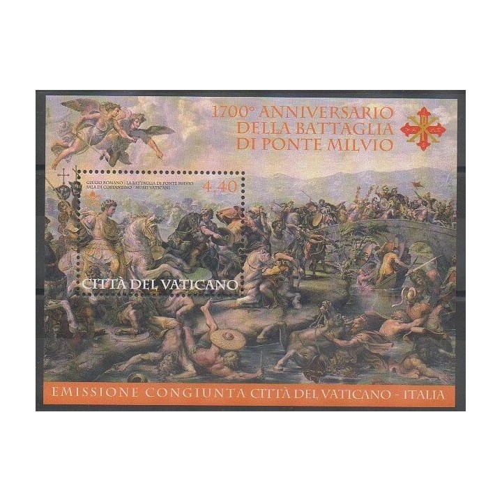 Stamps - Vatican - 2012 - Nb BF40 - Various Historics Themes