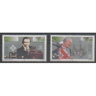 Stamps - Vatican - 1995 - Nb 1005/1006 - Telecommunications