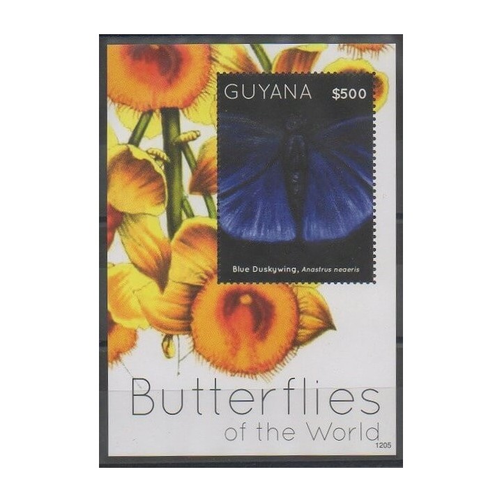 Stamps - Guyana - 2012 - Nb BF540 - Insects