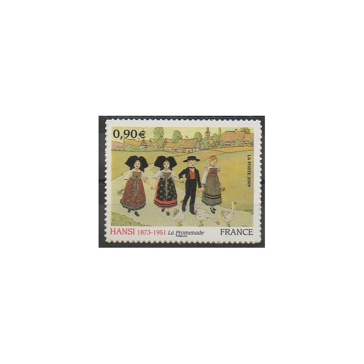 Stamps - France - Self-adhesive - 2009 - Nb 370 - Paintings