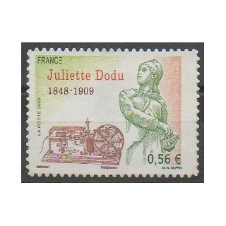 Stamps - France - Self-adhesive - 2009 - Nb 371 - Celebrities