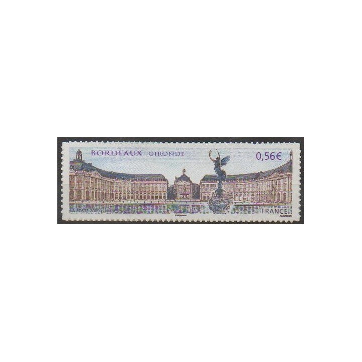 Timbres - France - Autoadhésifs - 2009 - No 339 - Sites