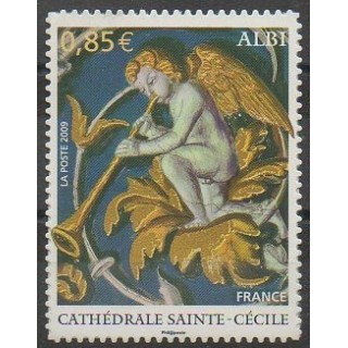 Timbres - France - Autoadhésifs - 2009 - No 267 - Art  - Églises