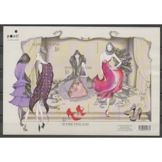Stamps - Finland - 2009 - Nb BF54 - Costumes - Uniforms - Fashion