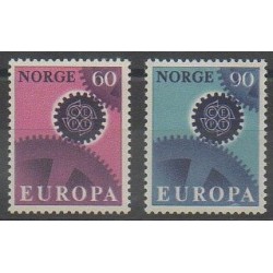 Norway - 1967 - Nb 509/510 - Europa