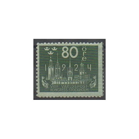 Sweden - 1924 - Nb 174 - Postal Service - Mint hinged