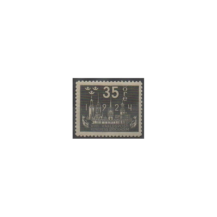 Stamps - Sweden - 1924 - Nb 169 - Postal Service - Mint hinged