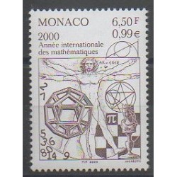 Monaco - 2000 - Nb 2265 - Chess - Science
