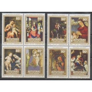 Stamps - Aitutaki - 1994 - Nb 554/561 - Christmas