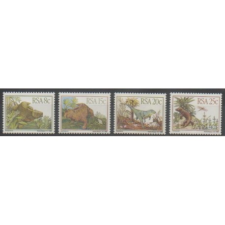 South Africa - 1982 - Nb 527/530 - Prehistoric animals
