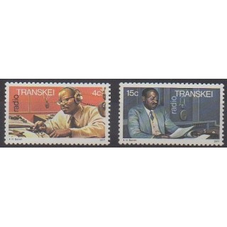 Timbres - Afrique du Sud - Transkei - 1977 - No 28/29 - Télécommunications