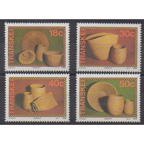 Afrique du Sud - Transkei - 1989 - No 234/237 - Artisanat ou métiers