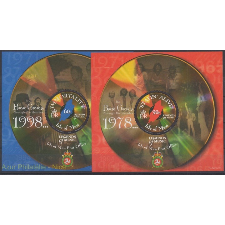 Stamps - Theme music - Man (Isle of) - 1999 - Nb BF 39/BF 40