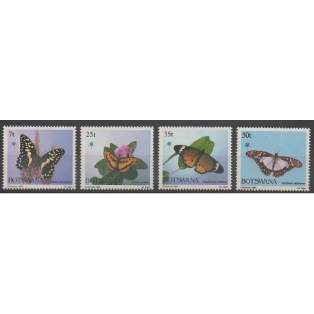 Botswana - 1984 - No 503/506 - Insectes