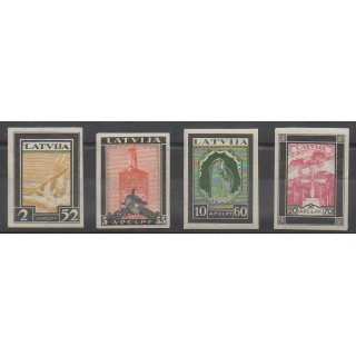 Timbres - Lettonie - 1933 - No PA21/PA24ND - Aviation