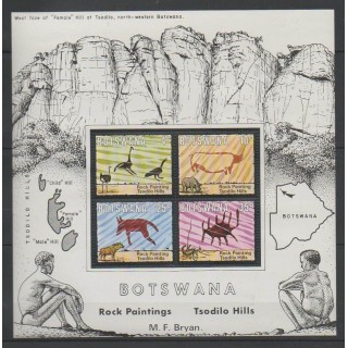 Stamps - South Africa - Bophuthatswana - 1975 - Nb BF10 - Paintings