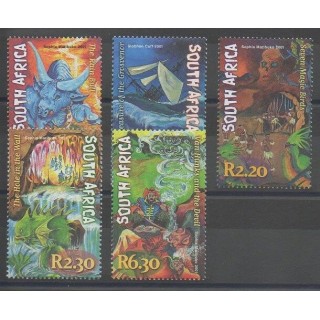 Stamps - South Africa - 2001 - Nb 1128/1132 - Literature