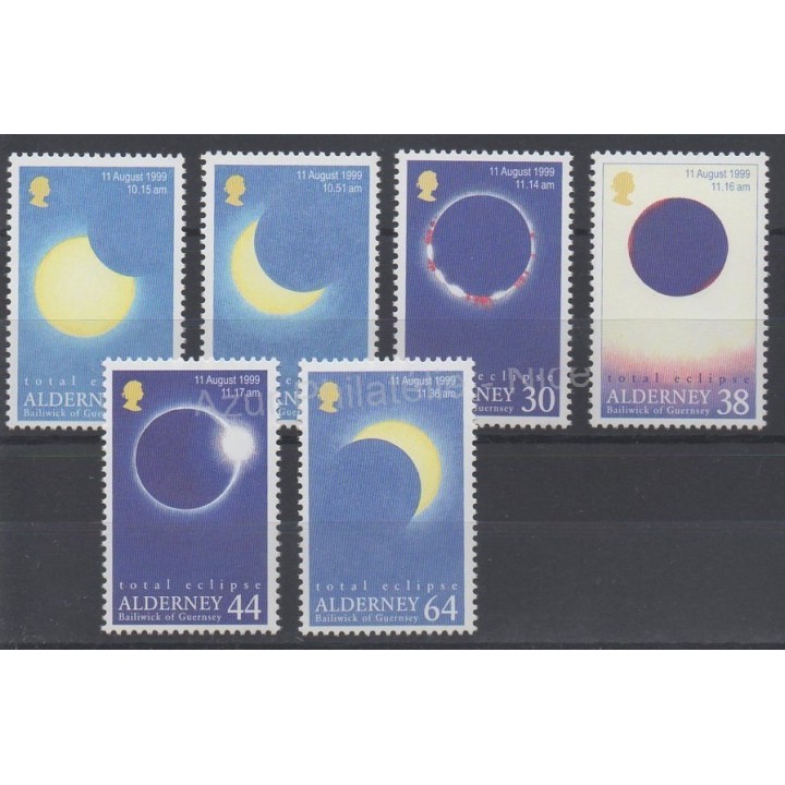 Stamps - Theme various sciences - Aurigny (Alderney) - 1999 - Nb 132/137