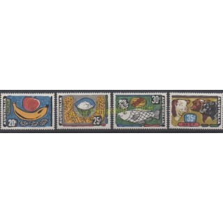 Timbres  - Australie - 1972 - No 462/465