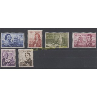 Timbres - Thème célébrités - Australie - 1970 - No 335/340