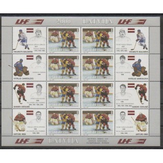 Stamps - Latvia - 2000 - Nb 491PF - Various sports