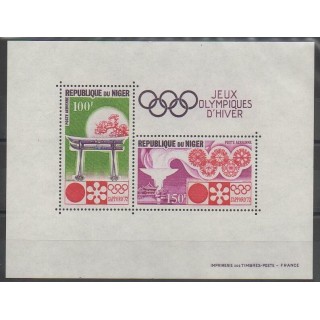 Stamps - Niger - 1972 - Nb BF8 - Winter Olympics